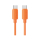 USAMS Kabel 30W 3A Silicone USB-C do Lightning pomarańczowy - 1569042 - zdjęcie